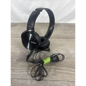 Sony MDR-XB450AP Extra Bass On-Ear Stereo Headphones Black Wired Noise Isolation